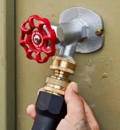 Lee Valley Brass Male Hose-End Quick Coupler