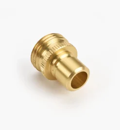 Lee Valley Brass Male Tool Adapter