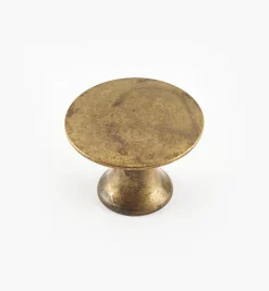 Lee Valley Brass Plain Knobs