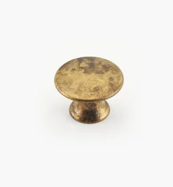 Lee Valley Brass Plain Knobs