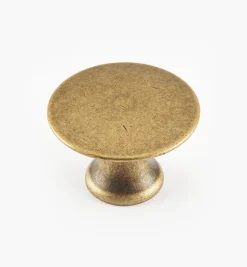 Lee Valley Brass Plain Knobs
