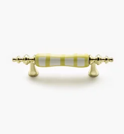 Lee Valley Brass/Ceramic Ornate Pulls