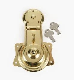 Lee Valley Brass-Plated Trunk Lock