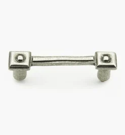 Lee Valley Bright Pewter Square-End Handle