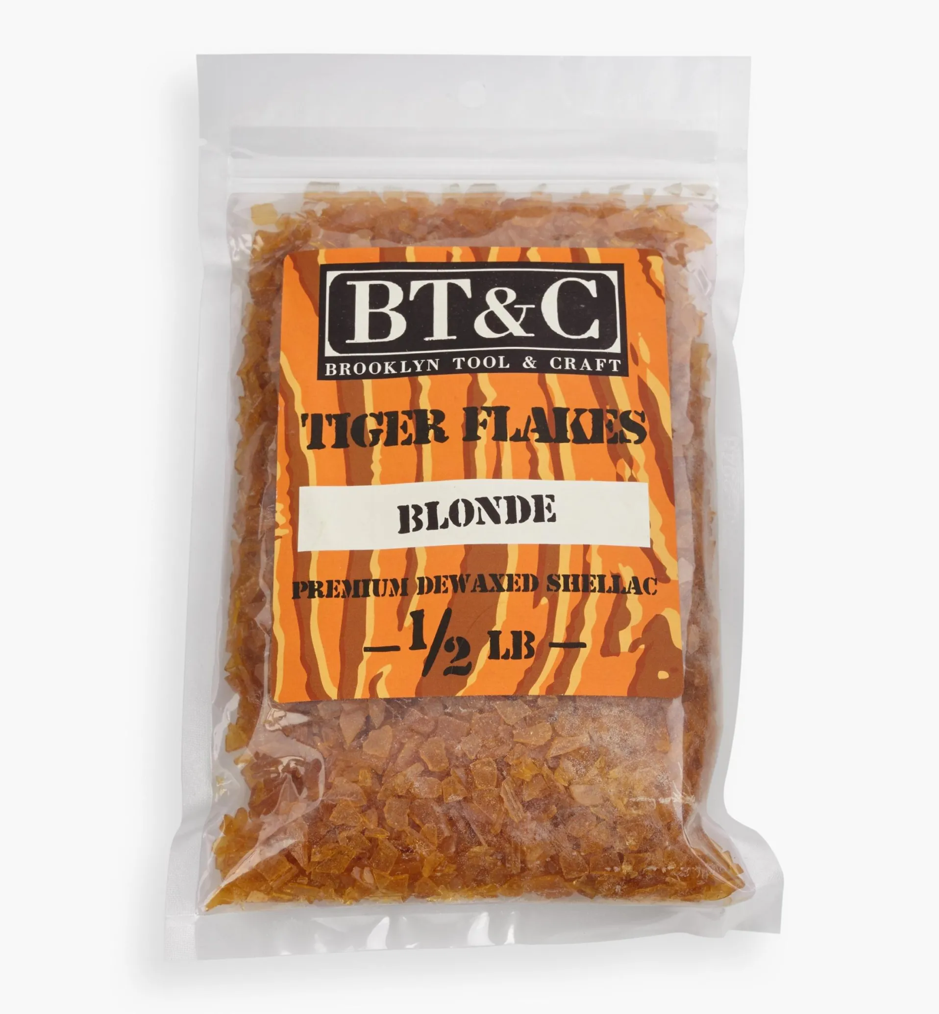 Lee Valley Brooklyn Tool & Craft De-Waxed Shellac Flakes