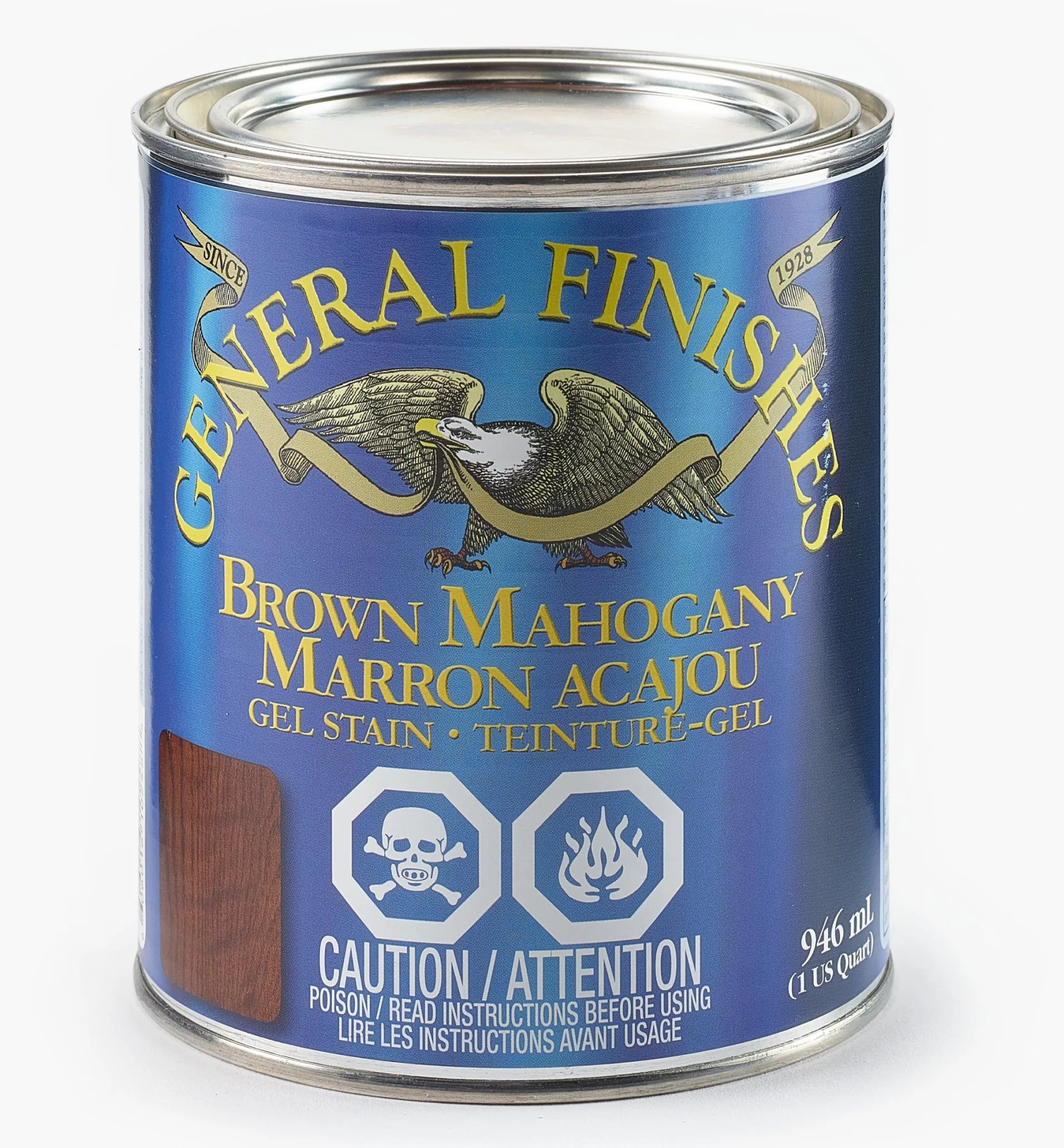 Lee Valley Brown Mahogany General Gel Stain