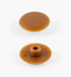 Lee Valley Brown Plastic Caps For Knock-Down Screws