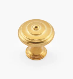 Lee Valley Brusso Brass Concentric Ring Knob