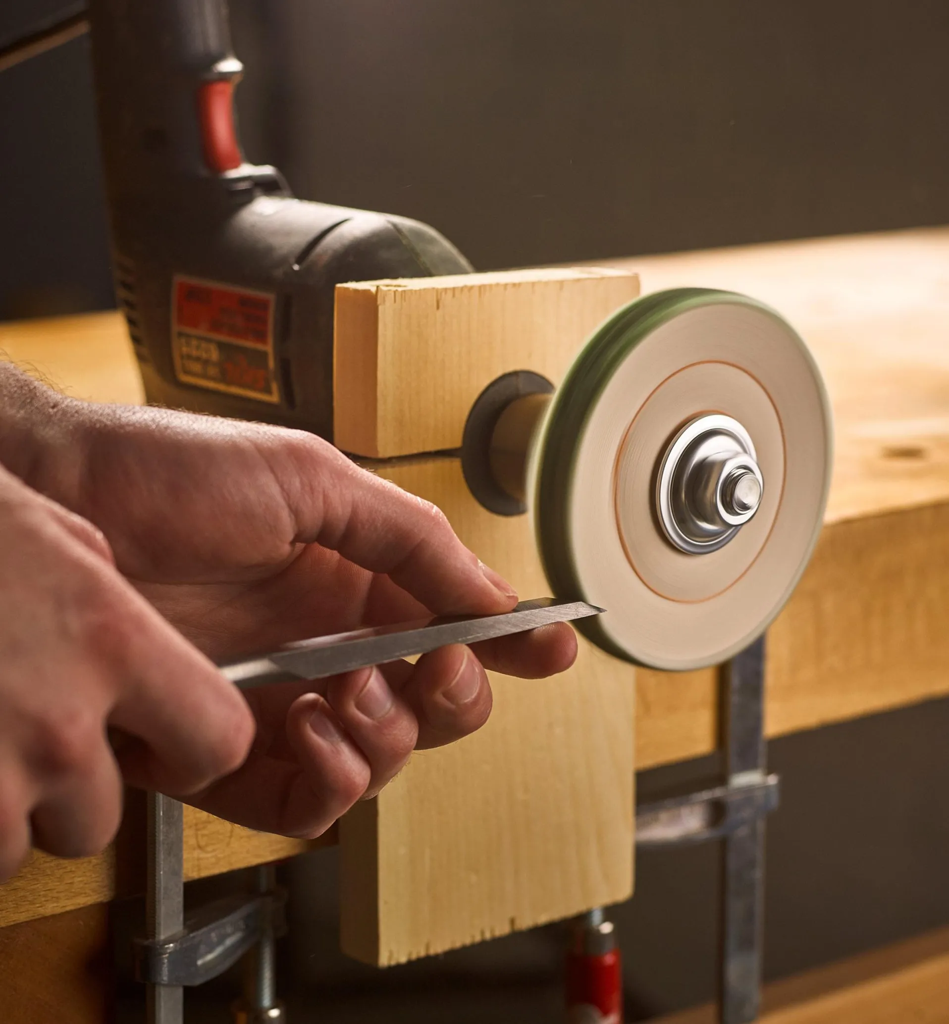 Lee Valley Buffing Wheel Drill Arbor