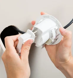 Lee Valley Cable Grommet Kit For Wall-Mounted Electronics