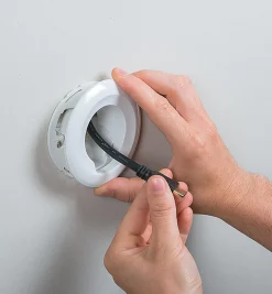 Lee Valley Cable Grommet Kit For Wall-Mounted Electronics