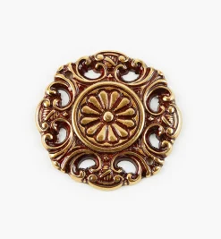 Lee Valley Cast Brass Appliqué Rosette Accents