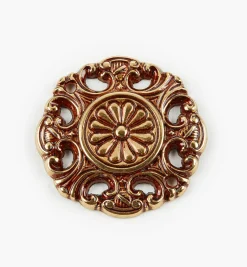 Lee Valley Cast Brass Appliqué Rosette Accents