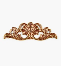 Lee Valley Cast Brass Appliqué Shell Accent