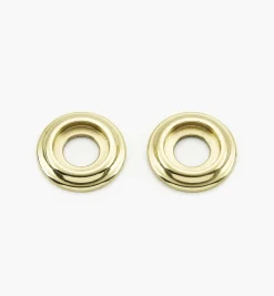 Lee Valley Cast Brass Handle Spacers/Escutcheon Plates