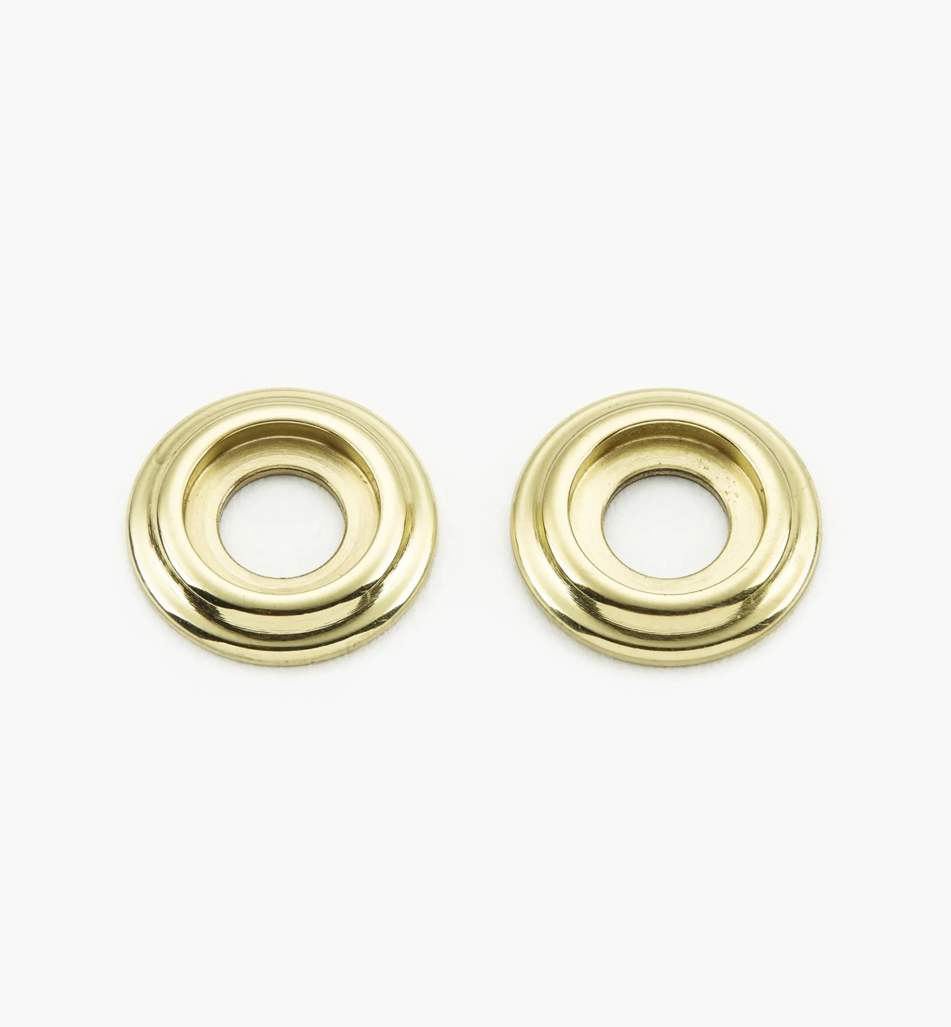 Lee Valley Cast Brass Handle Spacers/Escutcheon Plates