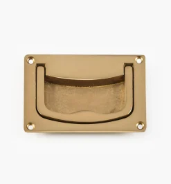 Lee Valley Cast Brass Recessed Handles