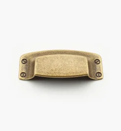 Lee Valley Cast Brass Shell Pulls