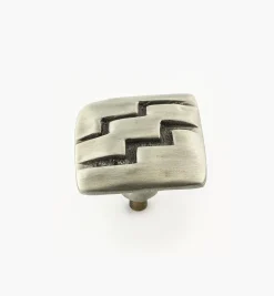 Lee Valley Cast Pewter Square Knob
