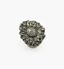 Lee Valley Cast Pewter Sunflower Knobs