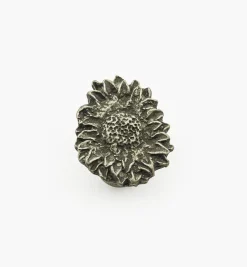 Lee Valley Cast Pewter Sunflower Knobs