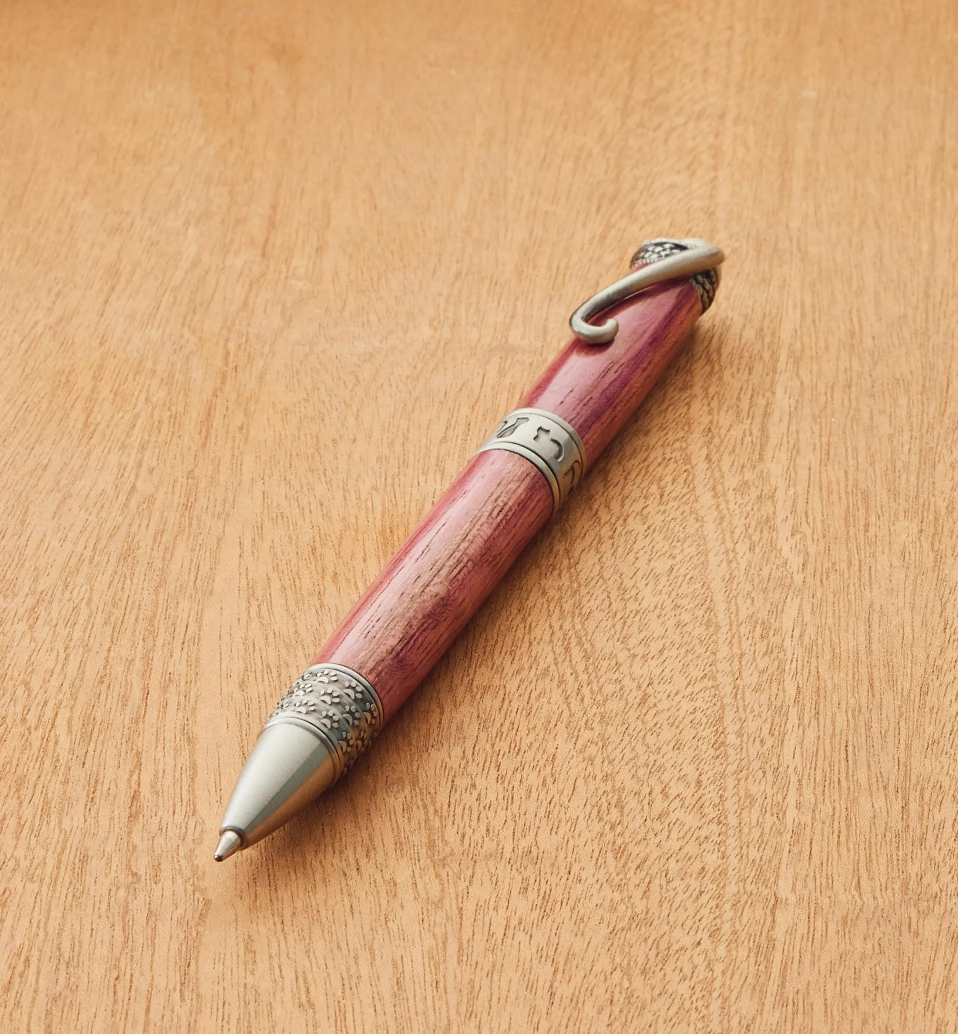 Lee Valley Cat Ballpoint Twist Pen Hardware