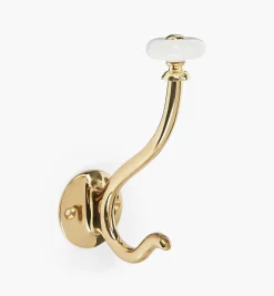 Lee Valley Ceramic Knob Coat & Hat Hook