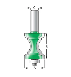 Lee Valley Chair Rail Bits