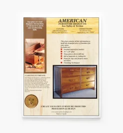 Lee Valley Claro Walnut Dresser Plan
