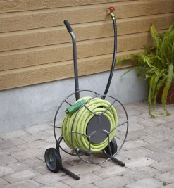 Lee Valley Compact Hose-Reel Cart