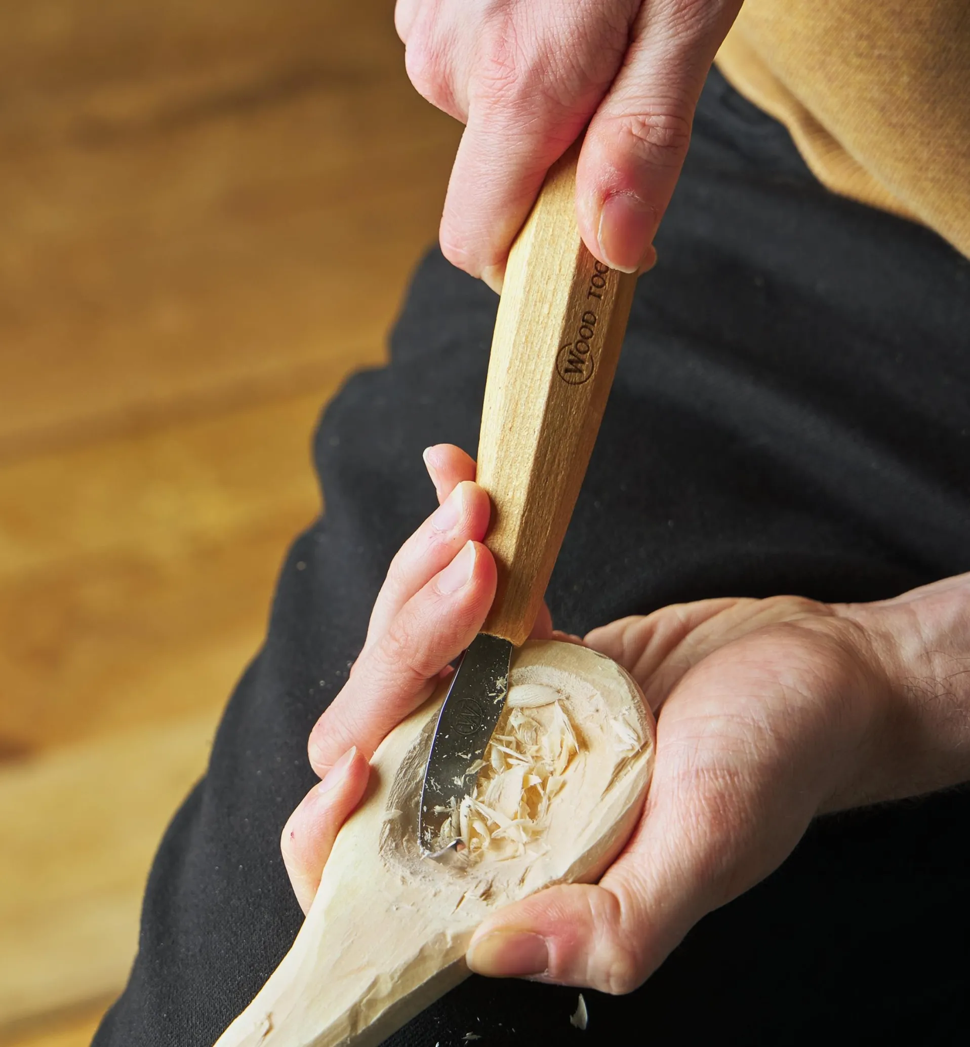 Lee Valley Compound-Curve Spoon Knife