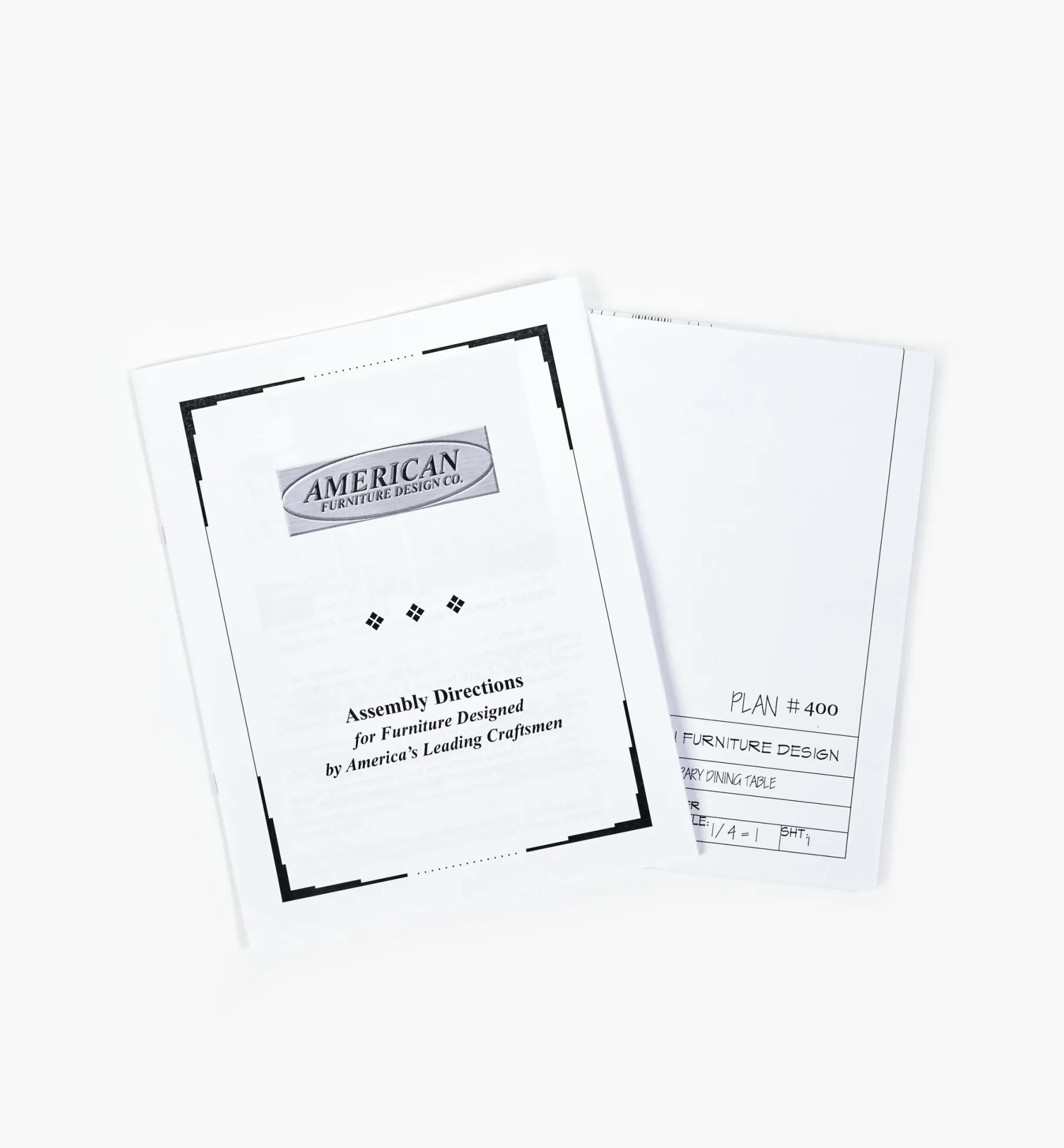 Lee Valley Contemporary Dining Set Plans Combo