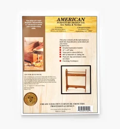 Lee Valley Country Quilt Rack Plan