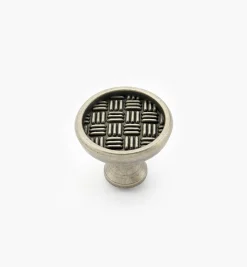 Lee Valley Crosshatch Pattern Knob