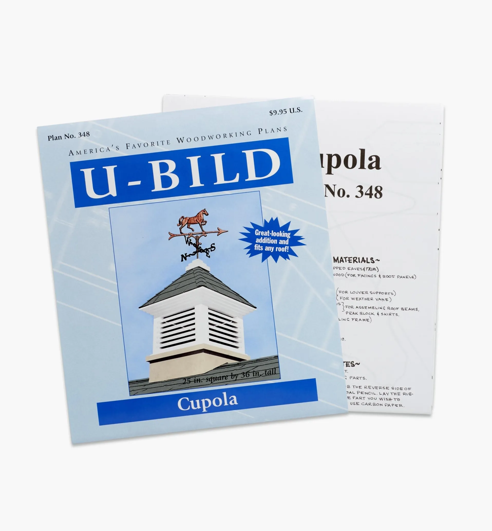 Lee Valley Cupola Plan