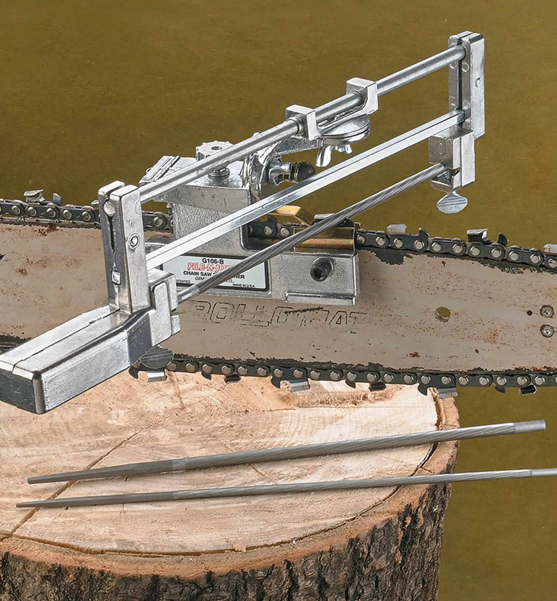 Lee Valley Deluxe Chain-Saw Sharpener