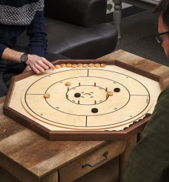 Lee Valley Deluxe Crokinole, Checker & Chess Board