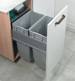 Lee Valley Door-Mount Dual Waste Bin