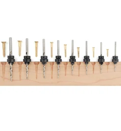 Lee Valley Drill Bit/Countersink/ Counterdrill Sets