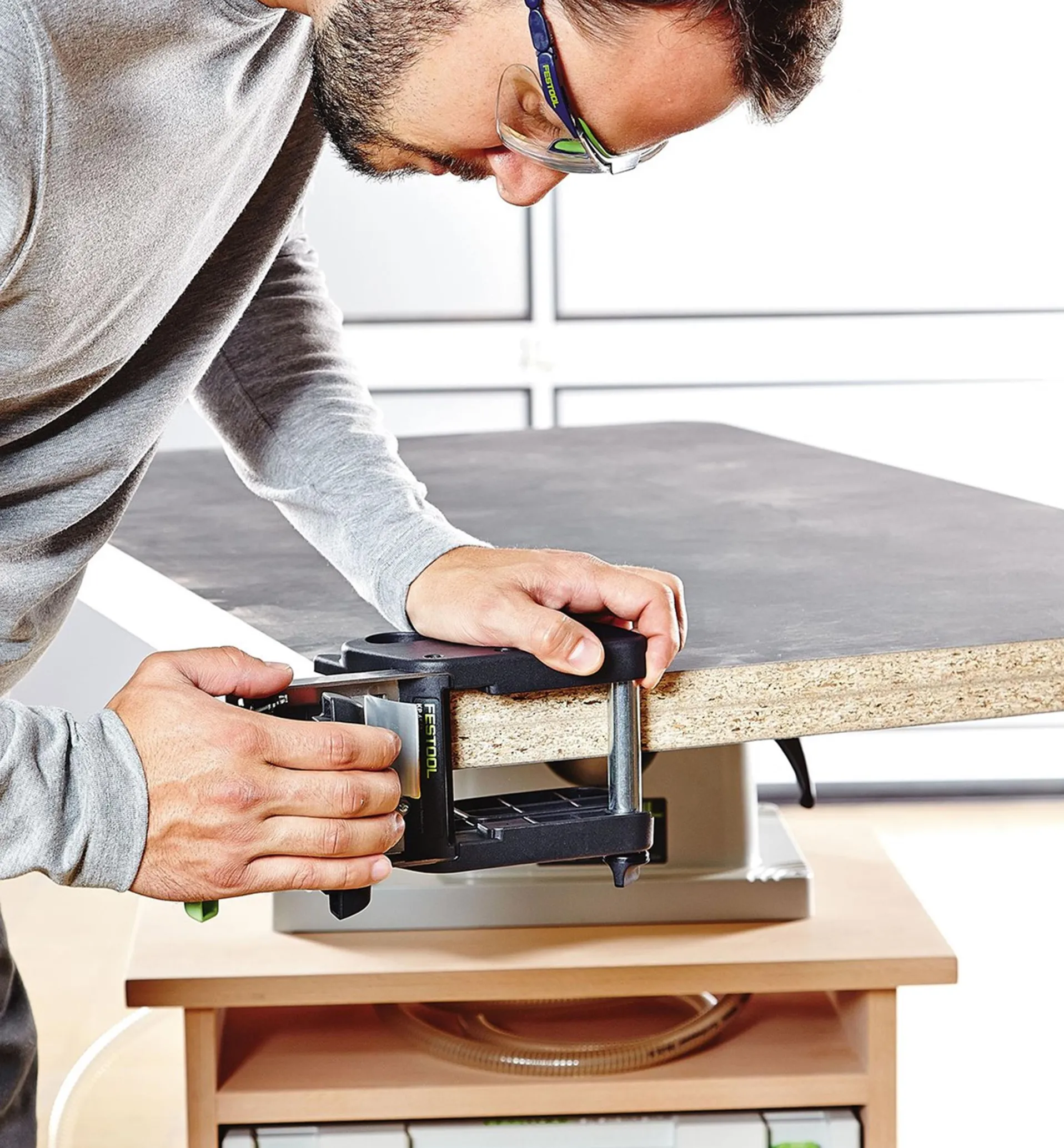 Lee Valley Edge Banding Trimmer For Festool Conturo KA 65 Edge Bander