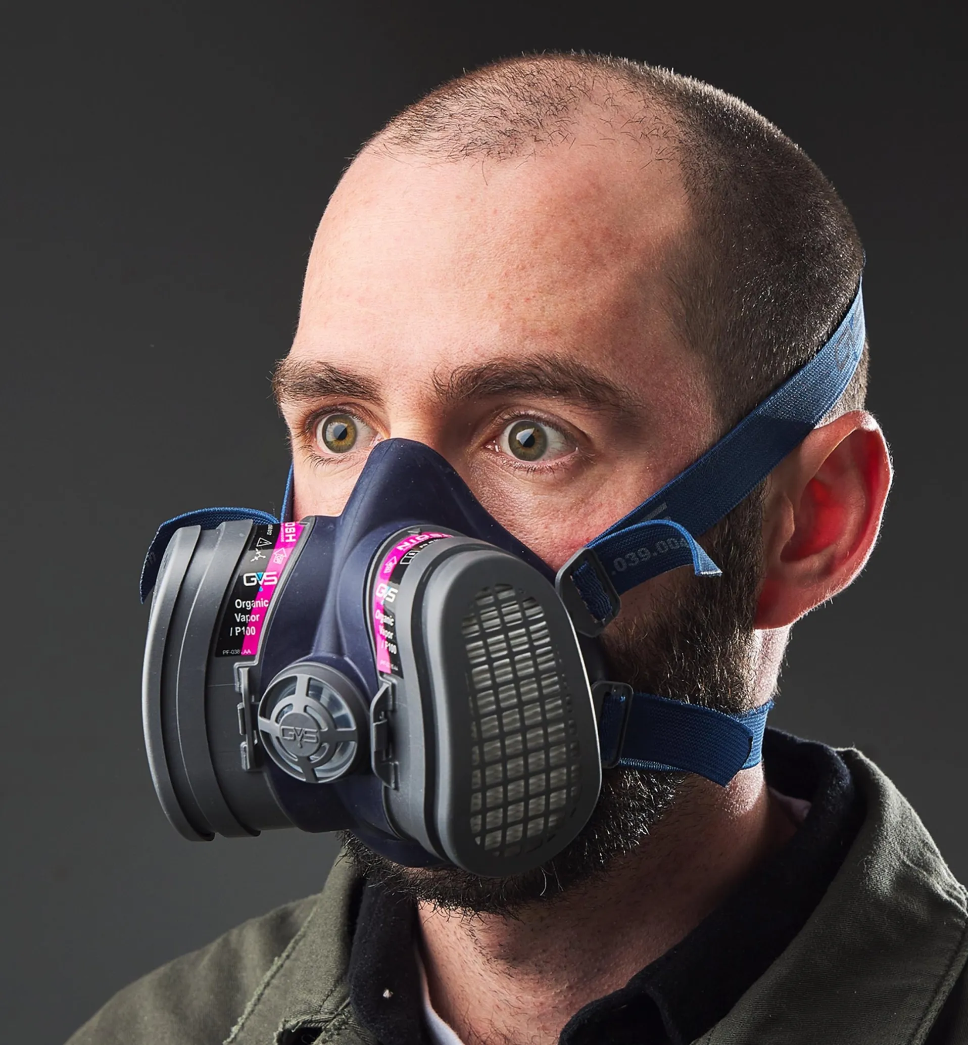 Lee Valley Elipse Low-Profile OV/P100 Respirator