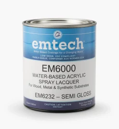 Lee Valley Emtech Water-Based Lacquer