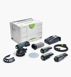 Lee Valley Festool Cordless Eccentric Sander ETSC 125 3,0 I-Set