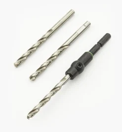 Lee Valley Festool Metric Centrotec HSS Spiral Drill Bits