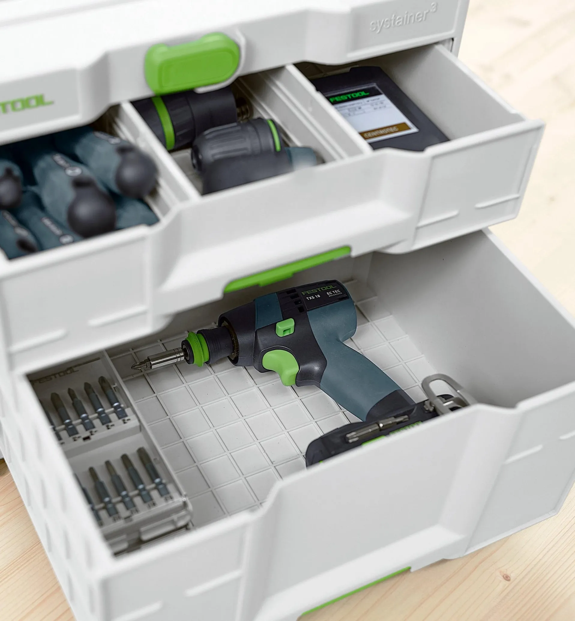 Lee Valley Festool Sortainer³ SYS3-SORT/2 M 337/3 M 337