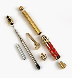 Lee Valley Firefighter Ballpoint Push & Lock Pen Hardware