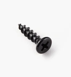 Lee Valley Flat-Head Black Steel Screws