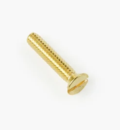 Lee Valley Flat-Head Slot Brass Machine Screws
