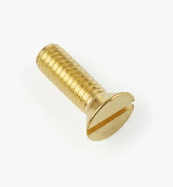 Lee Valley Flat-Head Slot Brass Machine Screws
