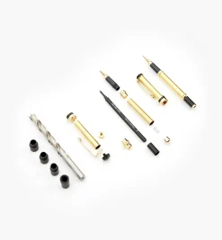 Lee Valley Flat-Top Rollerball Pen Hardware Starter Set